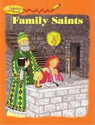 Family Saints Colouring Book