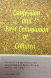 Confession and First Communion of Children