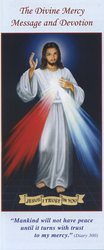 Divine Mercy Message & Devotion 3 leaflet