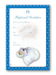 Baptism Invitation - Boy