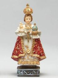 Infant of Prague Resin Statue 21cm