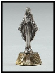 Miraculous Mary Magnetic Metal Statuette 5 cm