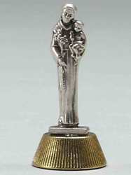 Saint Anthony Magnetic Metal Statuette 5 cm