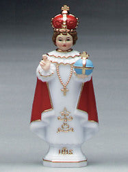 Infant of Prague Plastic Statue 15cm