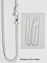 Silver Plated Chain 24" / 60 cm