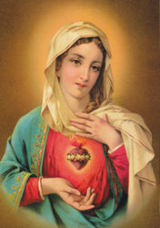 A4 Print - Immaculate Heart of Mary