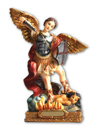 Saint Michael Resin Statue 20cm