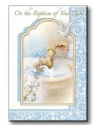 Baptism Keepsake Boy