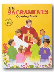 The Sacraments Colouring Book.