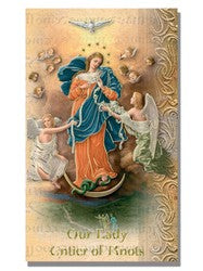 Biography of Our Lady Untier of Knots devotion.